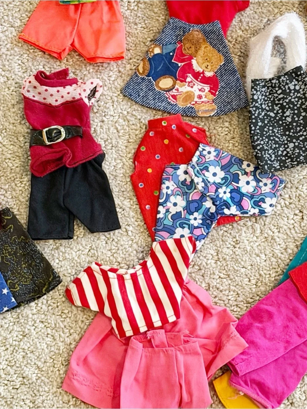 Vintage Barbie Doll Clothing Lot Clone Mommy Made 60’s/70’s/80s Handmade Outfits